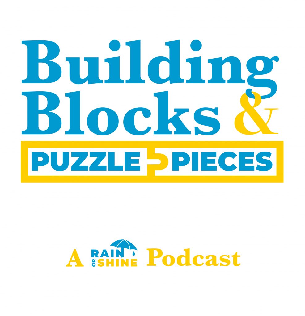 Building Blocks and Puzzle Pieces logo